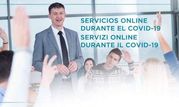 Servizi Online durante il Covid-19