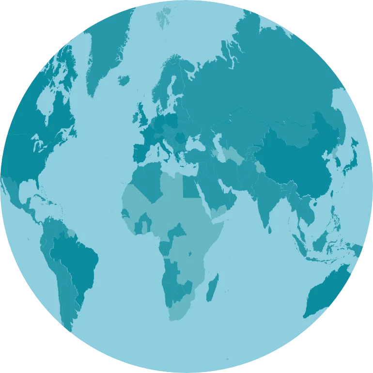 Pyramid-Support-Globe